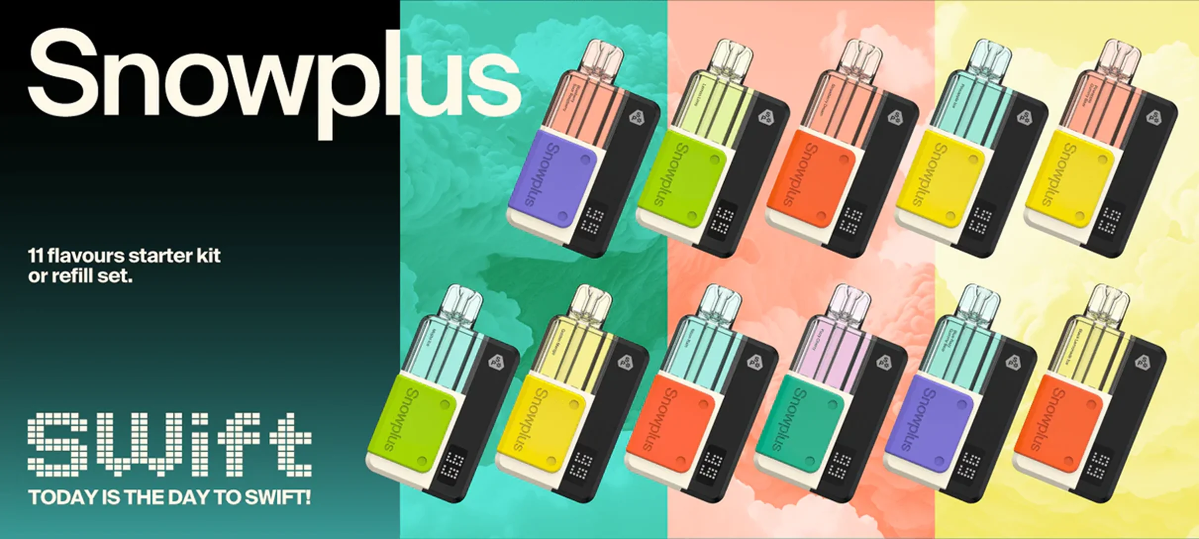 雪加积木Snowplus Swift口味图